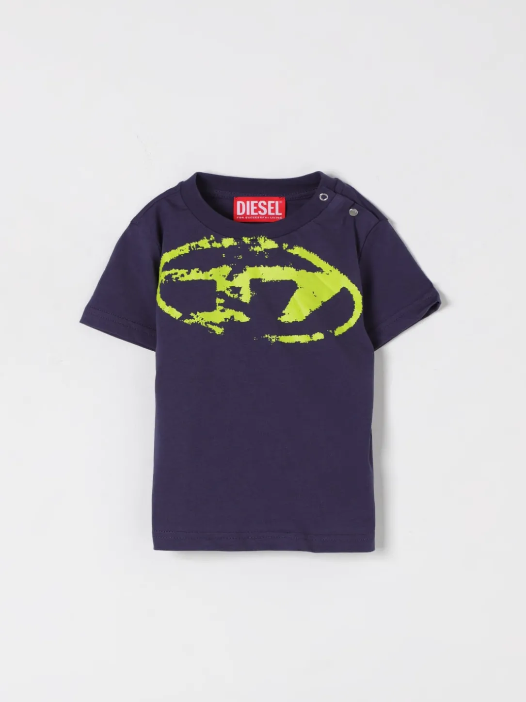 T-shirt in cotone Oval D Diesel