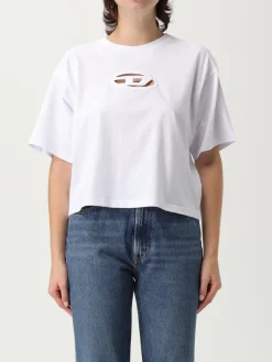 T-shirt in cotone Oval D Diesel