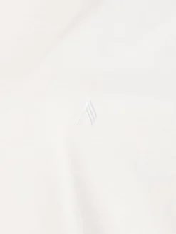 T-shirt in cotone over con logo ricamato The Attico