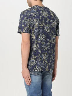 T-shirt in cotone paisley Etro