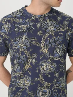 T-shirt in cotone paisley Etro