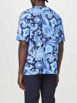 T-shirt in cotone paisley Etro