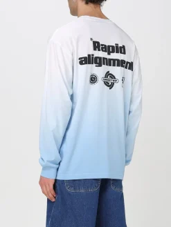 T-shirt in cotone sfumato con stampa posteriore Carhartt Wip