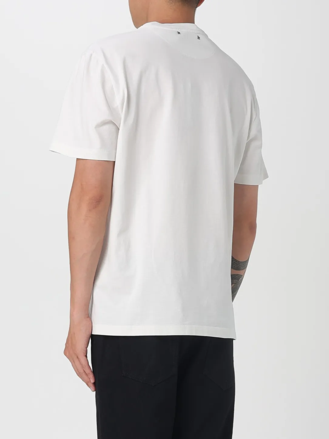 T-shirt in cotone stampata Golden Goose