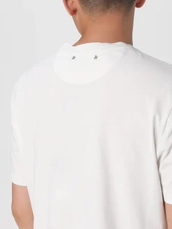 T-shirt in cotone stampata Golden Goose