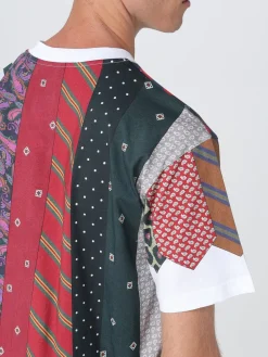 T-shirt in cotone stampata Moschino Couture