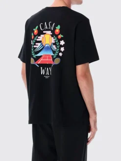 T-shirt in cotone stampata Casablanca