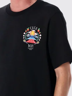 T-shirt in cotone stampata Casablanca