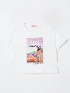T-shirt in cotone stampata Liu Jo