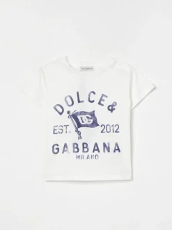 T-shirt in cotone stampata Dolce & Gabbana