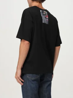 T-shirt in cotone stampata Diesel