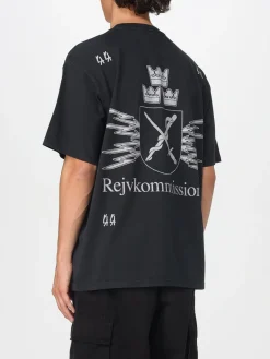 T-shirt in cotone stampata 44 Label Group