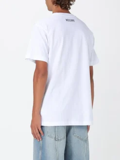 T-shirt in cotone stampata Moschino Couture