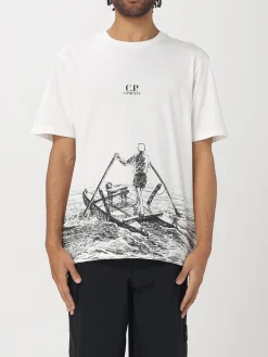 T-shirt in cotone stampata C.P. Company