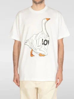 T-shirt in cotone stampata Moschino Couture