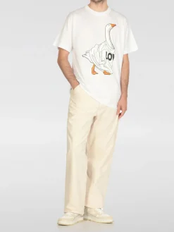 T-shirt in cotone stampata Moschino Couture