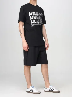 T-shirt in cotone stampata MSGM