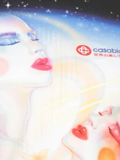 T-shirt in cotone stampata Casablanca