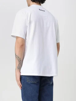 T-shirt in cotone stampato Barbour