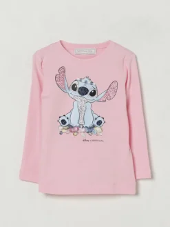 T-shirt in cotone Stitch Monnalisa