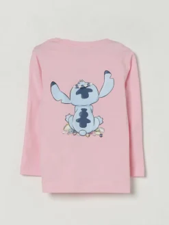 T-shirt in cotone Stitch Monnalisa