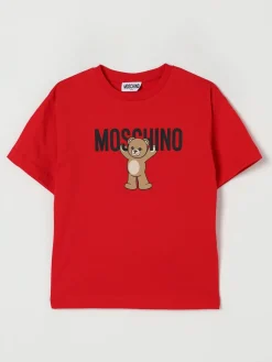 T-shirt in cotone Teddy Moschino
