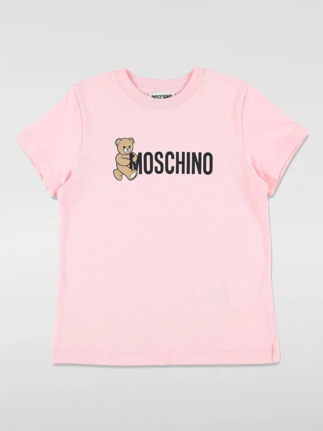 T-shirt in cotone Teddy Moschino