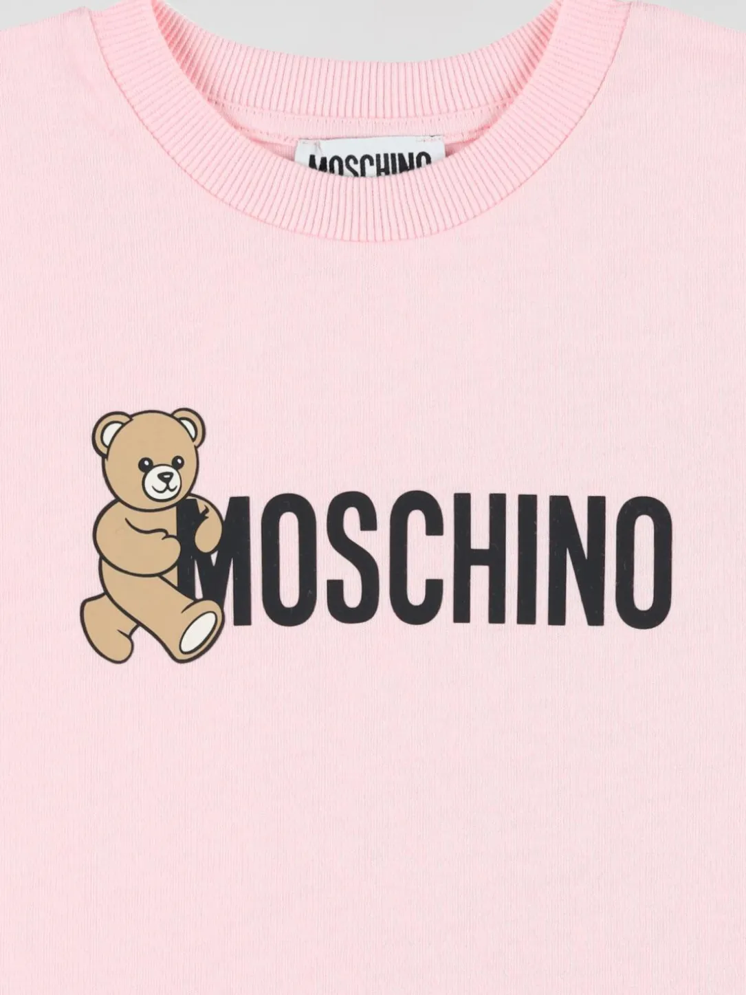 T-shirt in cotone Teddy Moschino