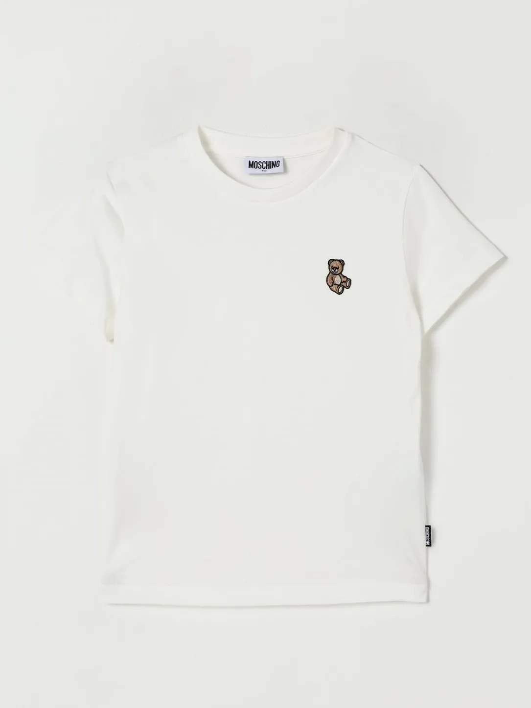 T-shirt in cotone Teddy Moschino