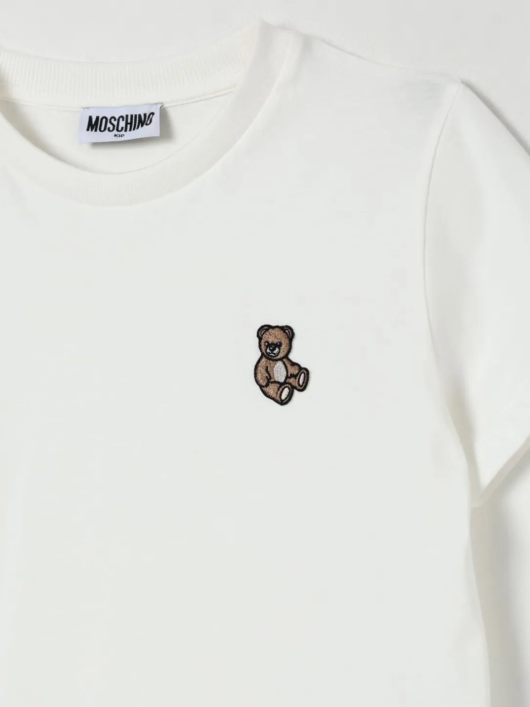 T-shirt in cotone Teddy Moschino