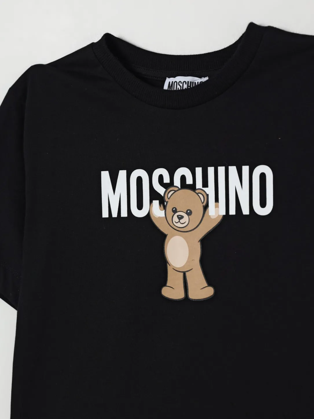 T-shirt in cotone Teddy Moschino