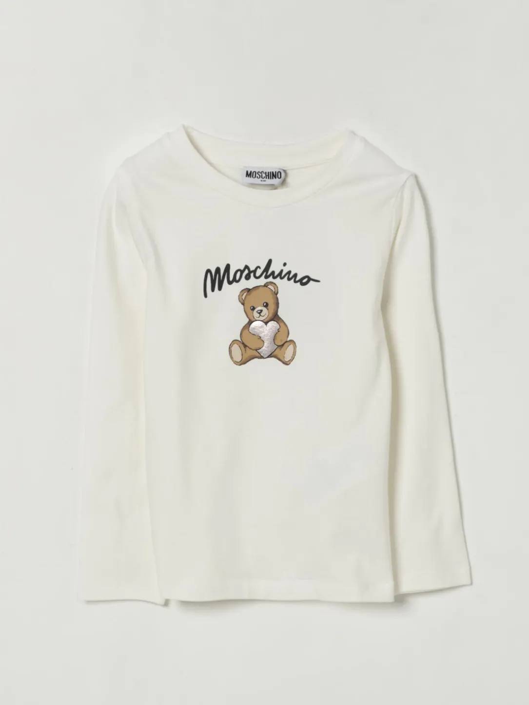 T-shirt in cotone Teddy Moschino
