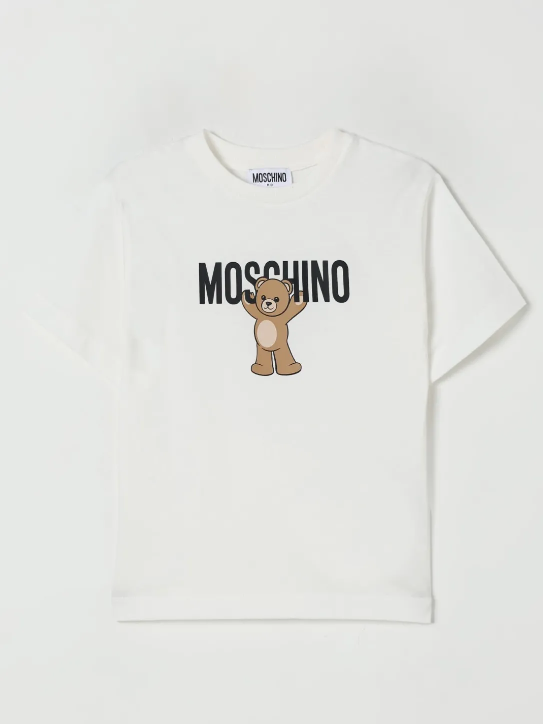 T-shirt in cotone Teddy Moschino