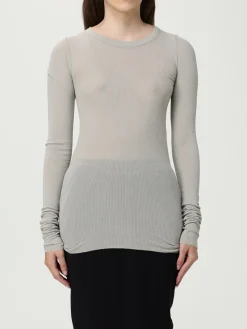 T-shirt in cotone trasparente Rick Owens