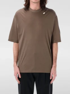 T-shirt in lyocell e cotone Emporio Armani