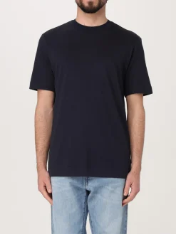 T-shirt in misto cotone basic Boss