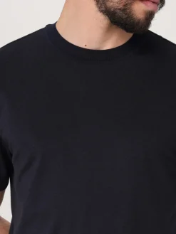 T-shirt in misto cotone basic Boss