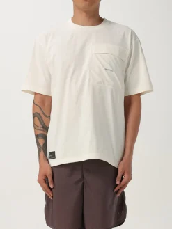 T-shirt in poliestere con logo Oakley