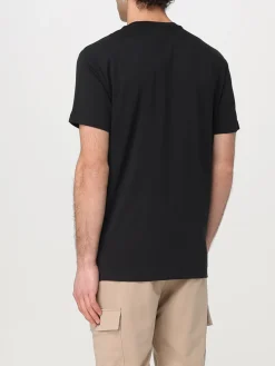 T-shirt in viscosa con logo EA7