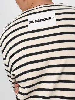 T-shirt Jil Sander in cotone a righe