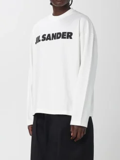 T-shirt Jil Sander in cotone con logo