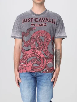 T-shirt Just Cavalli in cotone con logo
