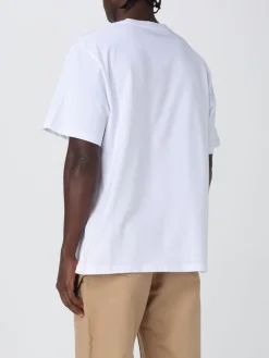 T-shirt JW Anderson in cotone con logo ricamato