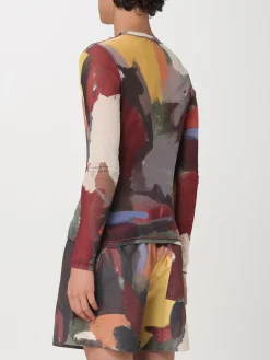 T-shirt JW Anderson in jersey con stampa astratta