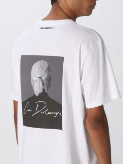 T-shirt Karl Lagerfeld con stampa grafica