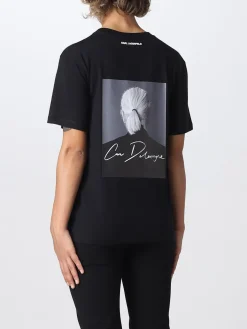 T-shirt Karl Lagerfeld con stampa grafica