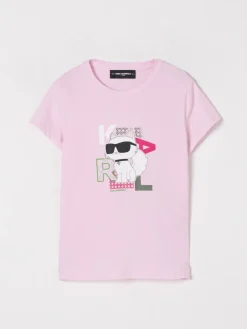 T-shirt Karl Lagerfeld in cotone con stampa