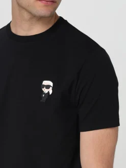 T-shirt Karl Lagerfeld in jersey di cotone