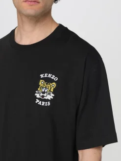 T-shirt Kenzo in cotone con Tiger Logo