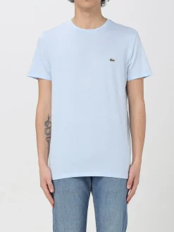 T-shirt Lacoste in cotone con mini logo